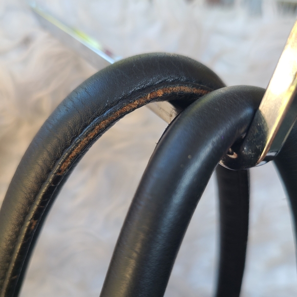 Gorgeous Authentic Prada Push Lock Side Pocket Black Tote, Great Condition - Picture 14 of 16